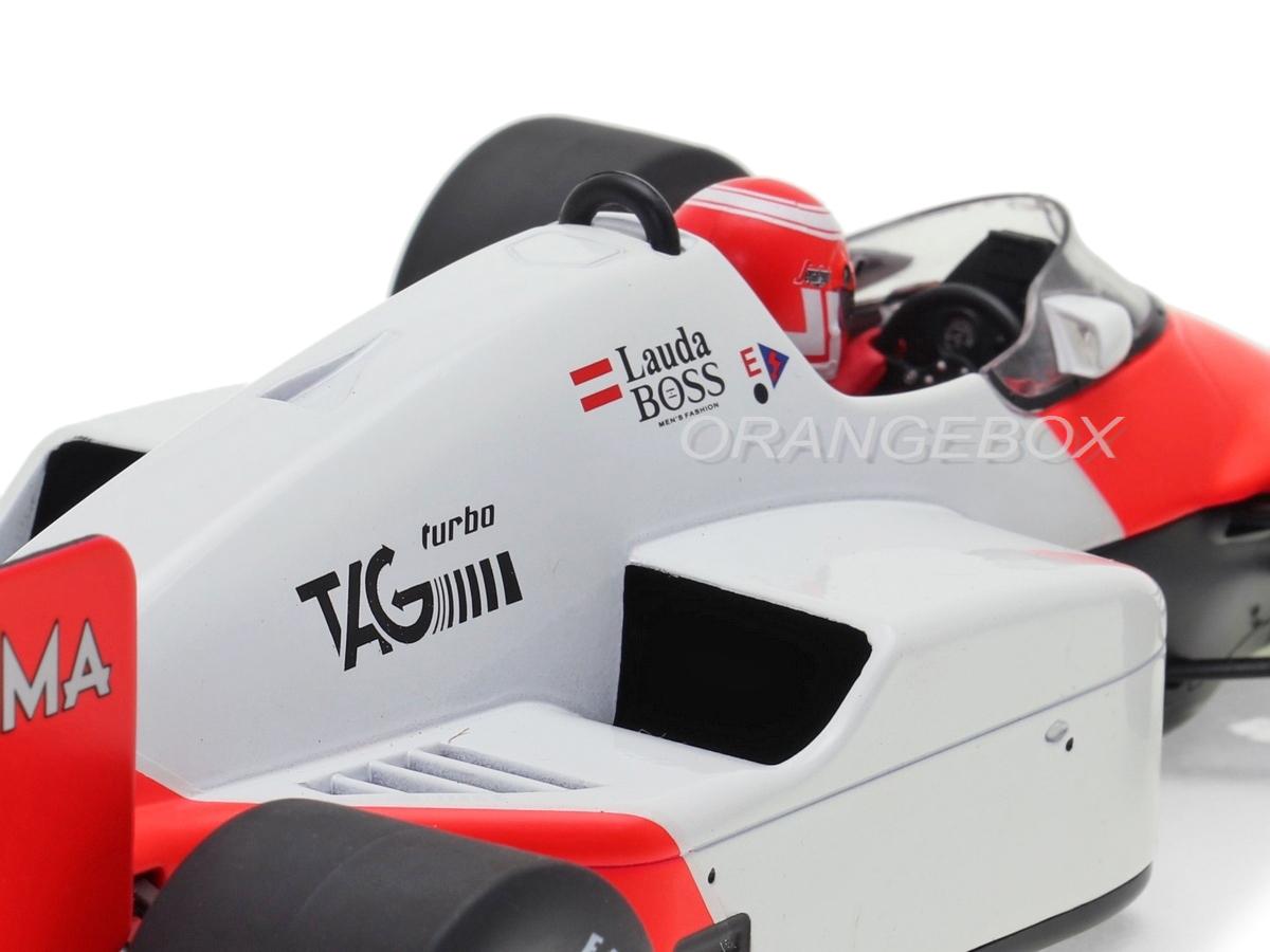 Fórmula 1 McLaren MP4/2B Niki Lauda Vencedor Gp Holanda 1985 1:18