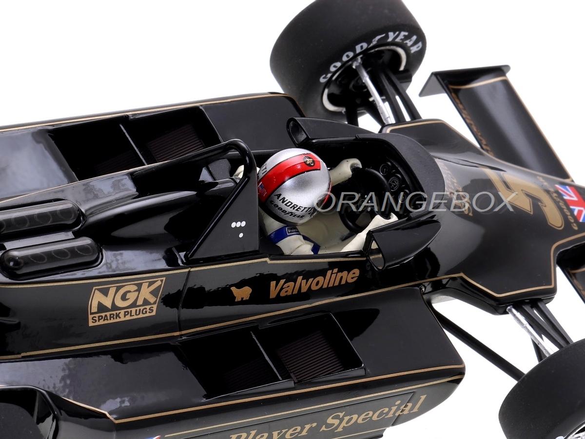 Fórmula 1 Lotus John Player Special Mario Andretti Campeão Mundial