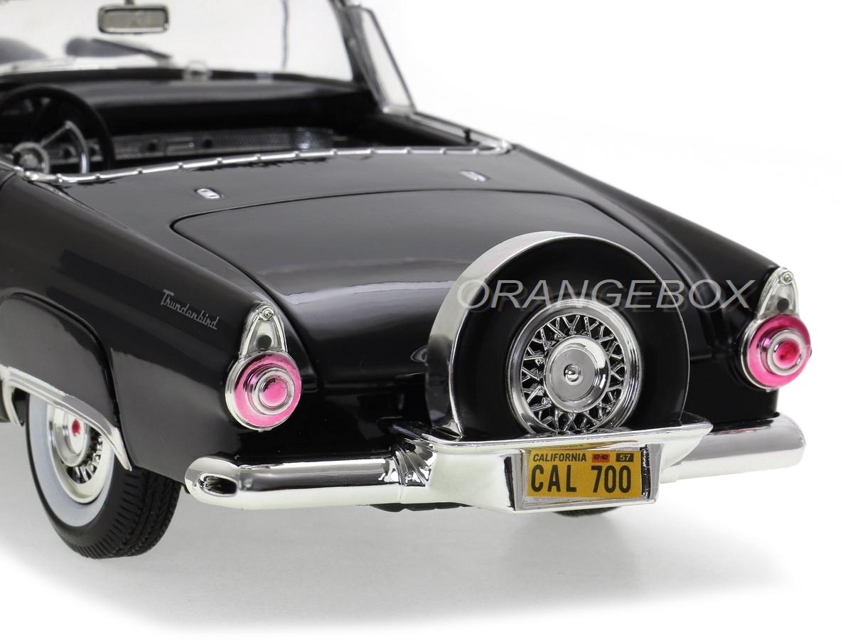 Ford Thunderbird 1956 1:18 Motormax Preto - 19 anos! Loja on-line