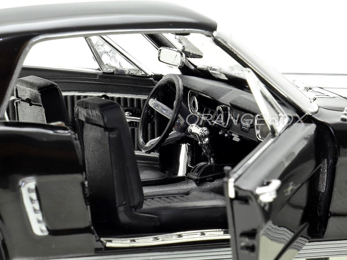 Ford Mustang 1/2 Hard Top 1964 1:18 Motormax Preto - 19 anos! Loja