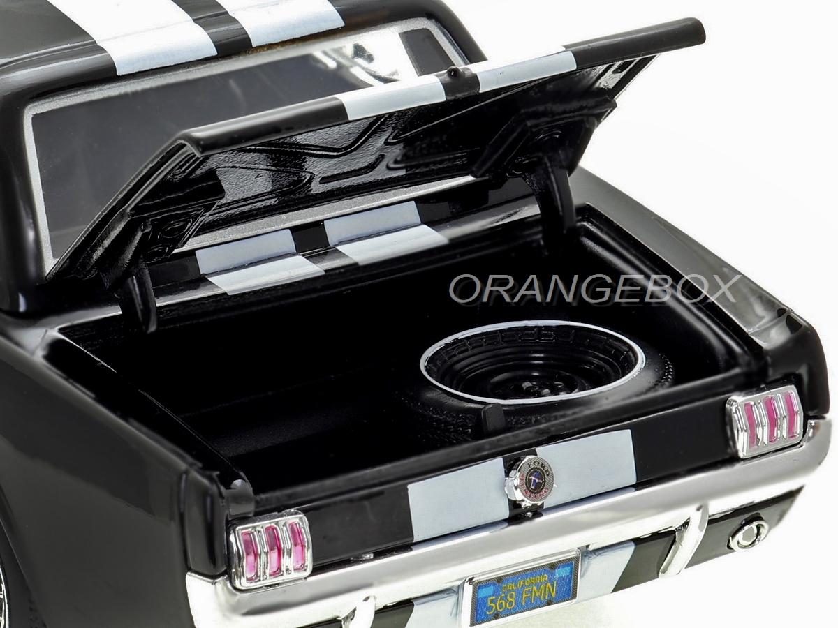 Ford Mustang 1/2 Hard Top 1964 1:18 Motormax Preto - 19 anos! Loja