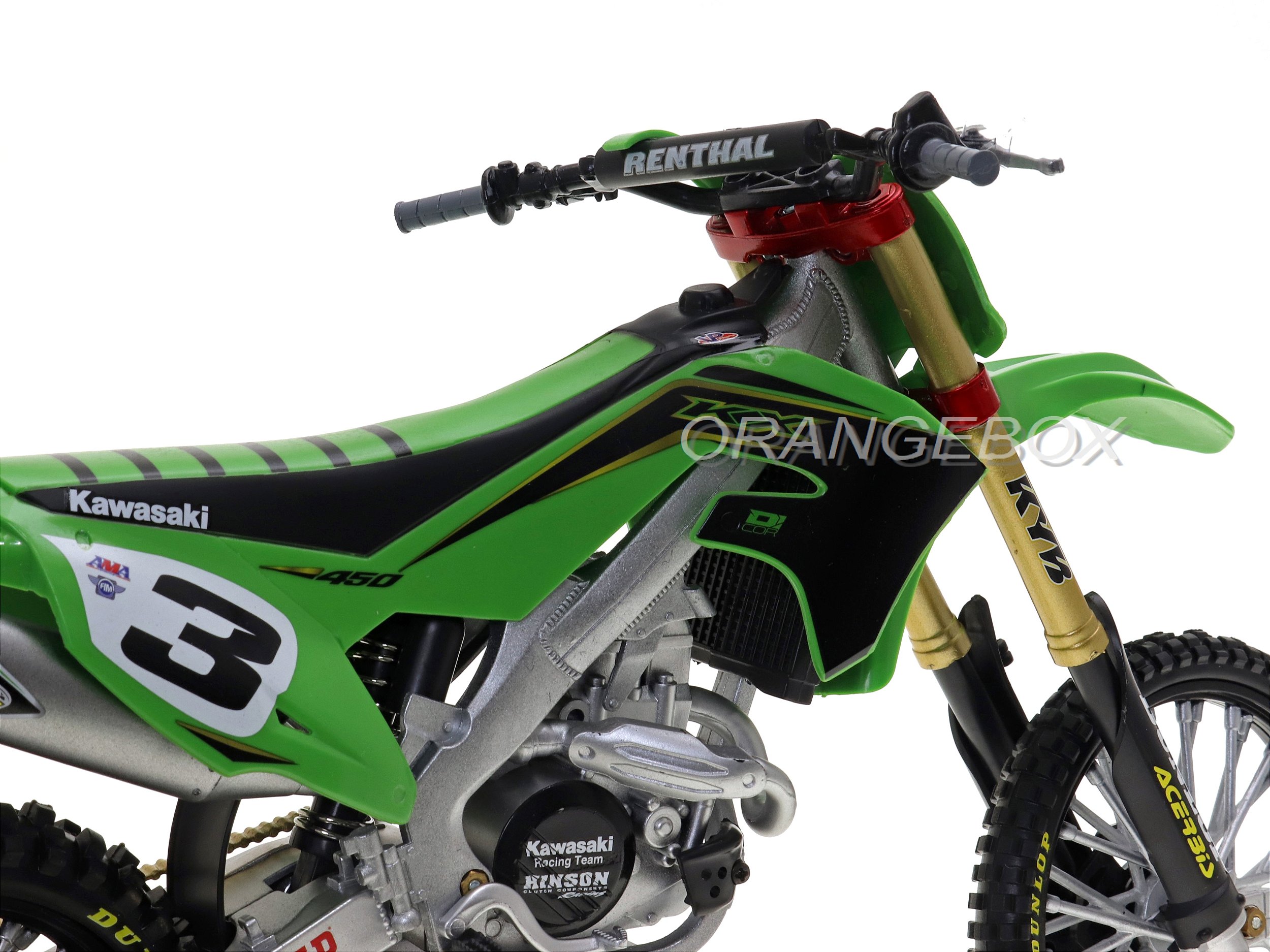 Kawasaki KX450 Race Team Bike 2019 (Eli Tomac) New Ray 1:6 - 20