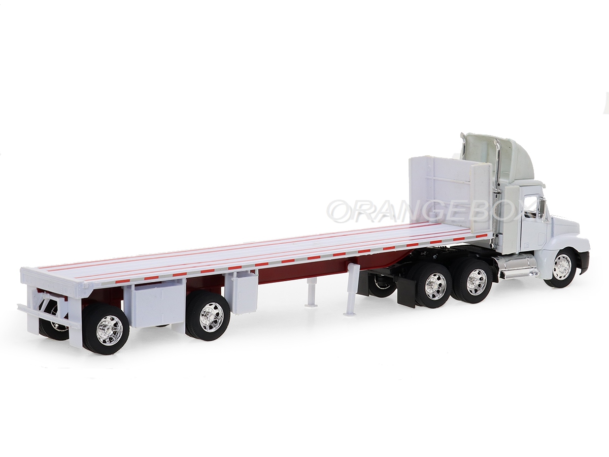 Caminhão Freightliner Century Class Flatbed + Carreta Pallets 1:32