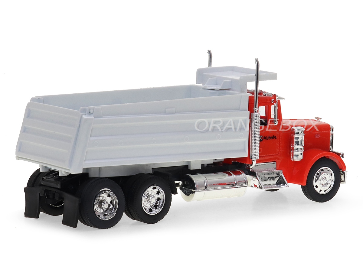 Caminhão Peterbilt Caçamba + Escavadeira Kubota 1:32 New Ray - 20