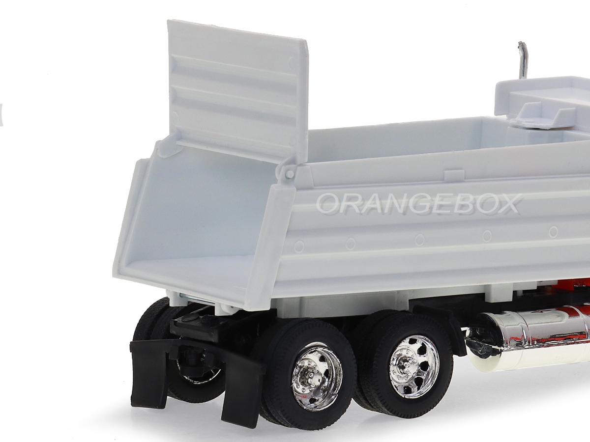 Caminhão Peterbilt Caçamba + Escavadeira Kubota 1:32 New Ray - 20