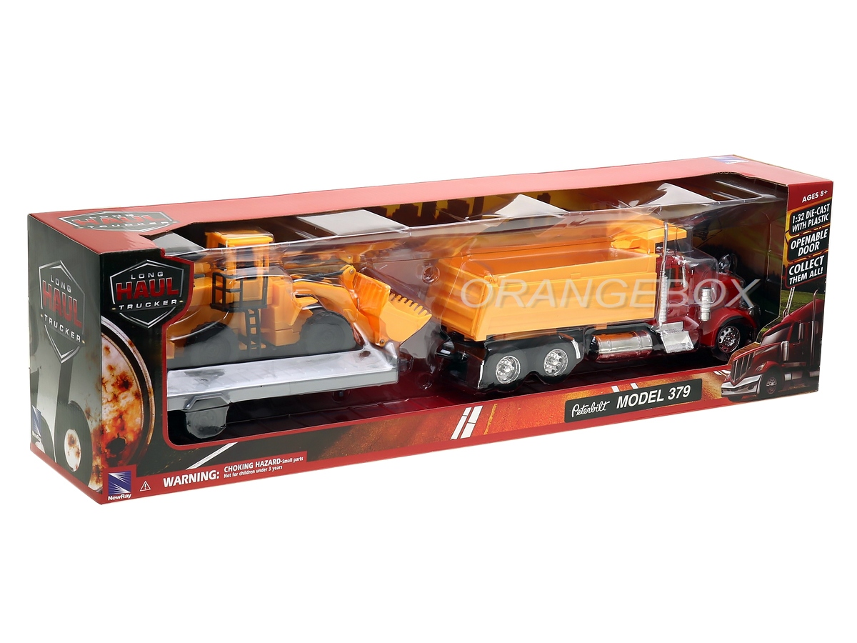 Modellino Norscot Peterbilt 379 Stihl Timbersports XXV – 1:50 – Metallico Bianco