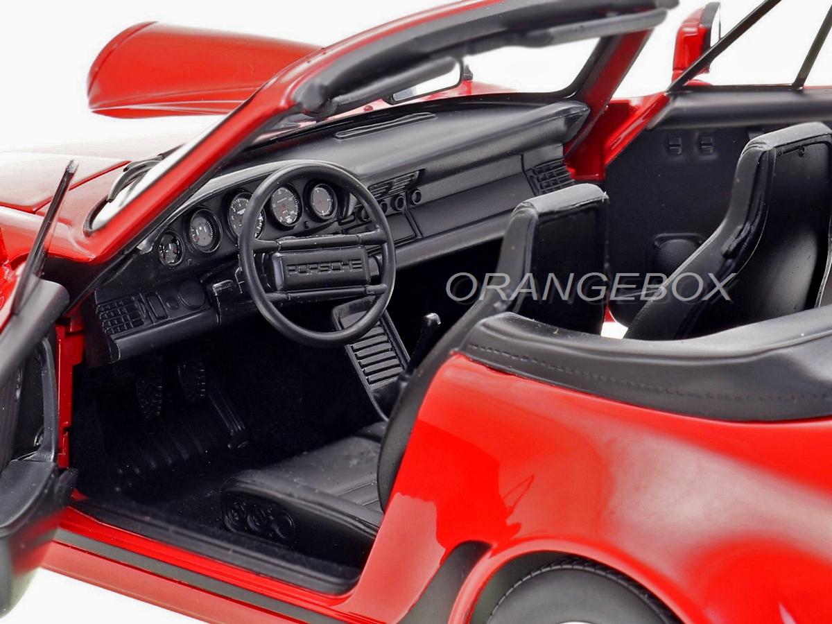 Porsche 911 Turbo Cabriolet 1987 1:18 Norev - 19 anos! Loja on