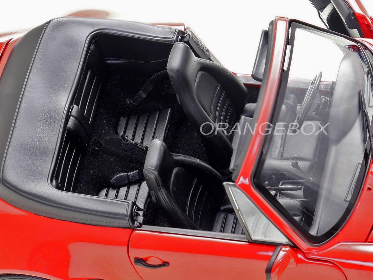 Porsche 911 Turbo Cabriolet 1987 1:18 Norev - 20 anos! Loja on