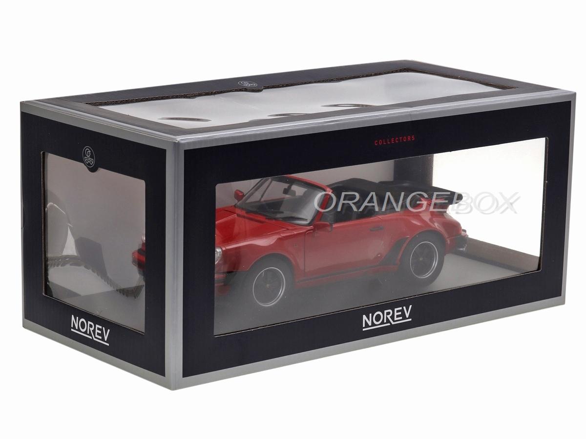 Porsche 911 Turbo Cabriolet 1987 1:18 Norev - 19 anos! Loja