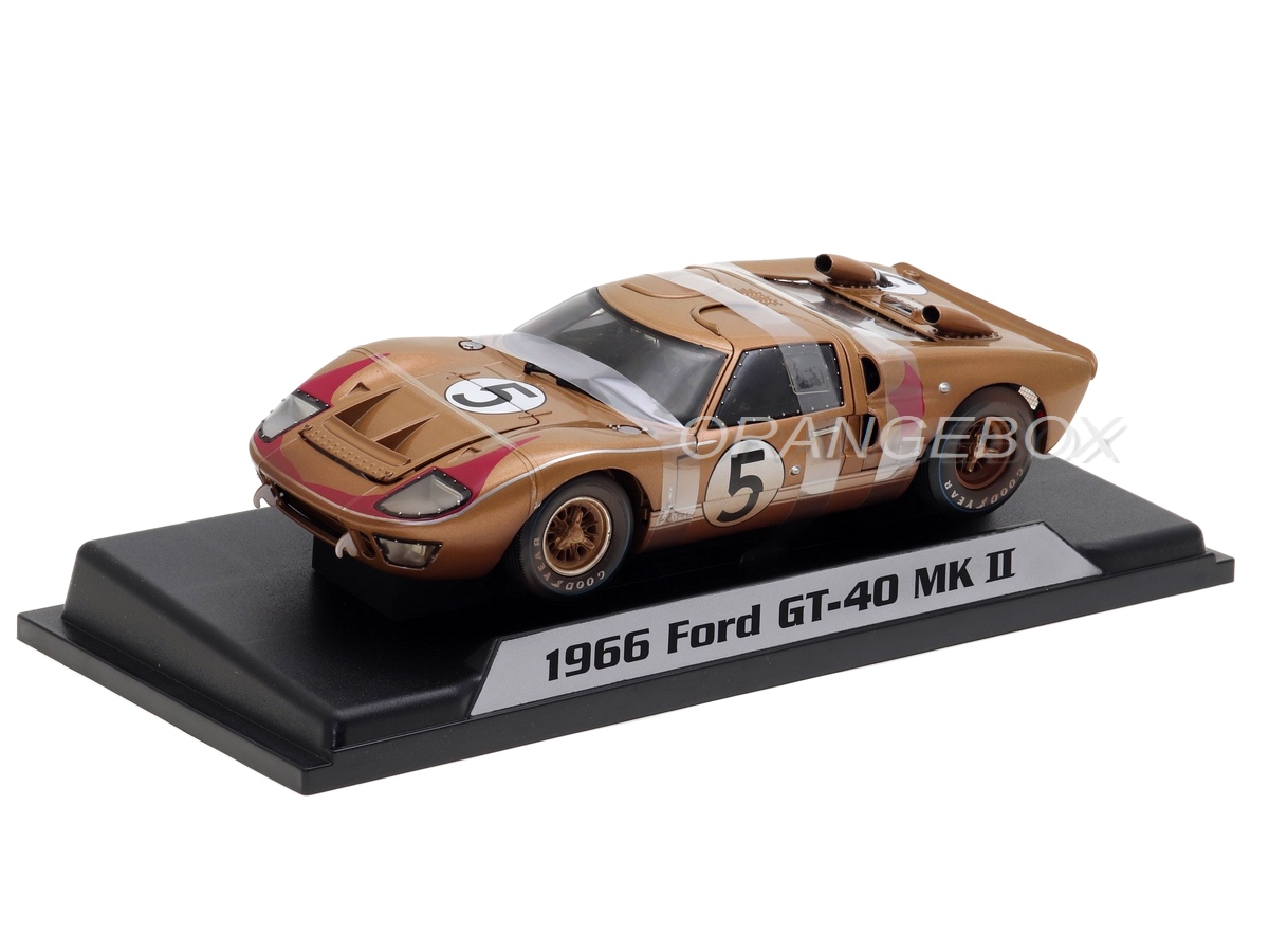 Ford GT40 MKII 1966 #5 After Race (Dirty Version) 1:18 Shelby