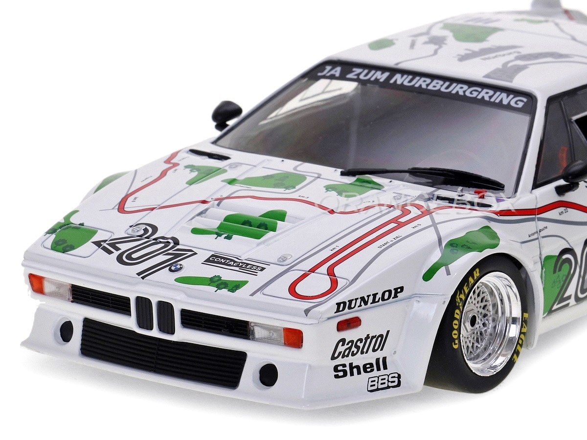 BMW M1 Procar Vencedora 1000Km Nürburgring 1980 Nelson Piquet 1:18