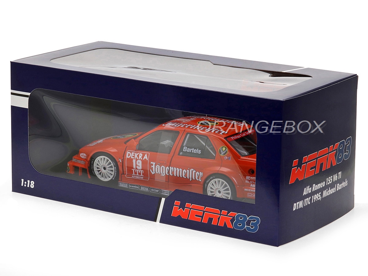 Alfa Romeo 155 V6 TI Jägermeister DTM / ITC 1995 1:18 Werk83 - 20