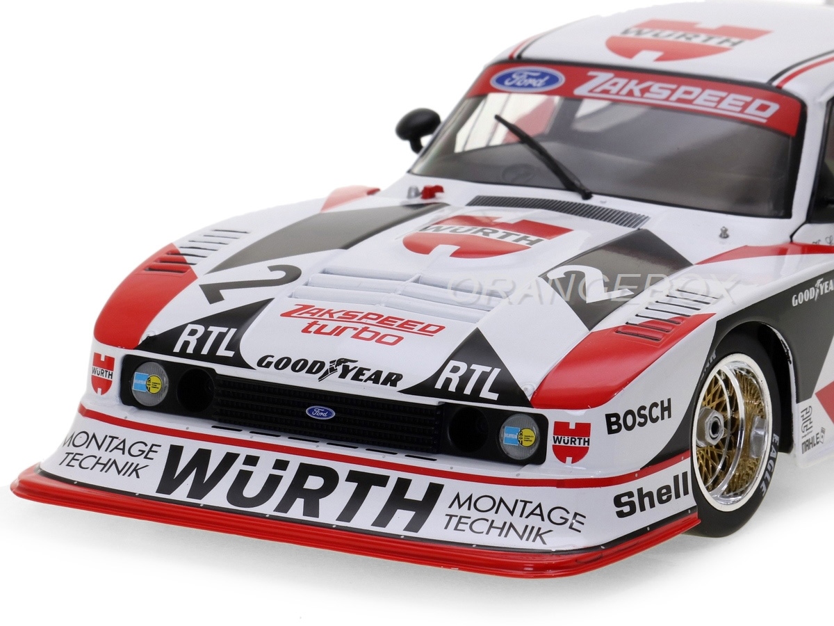 Ford Capri Turbo Gruppe 5 Würth DRM Campeão 1981 1:18 Werk83 - 19