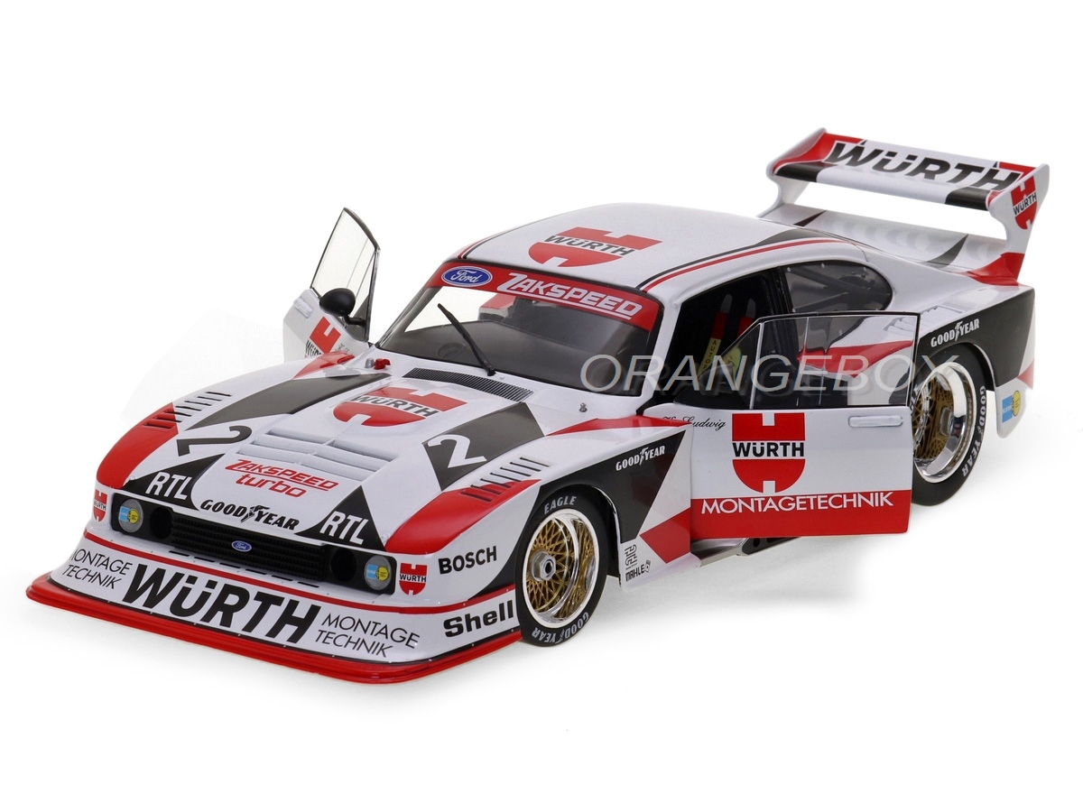 WERK83 1/18 フォードカプリ ターボ Gr.5 #4 DRM 1982 Ford Capri Turbo Gruppe 5 Würth DRM Campeão 1981 1:18 Werk83 - 20