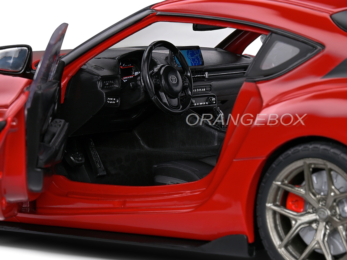 Toyota GR Supra Street Fighther 2023 1:18 Solido Vermelho - 19