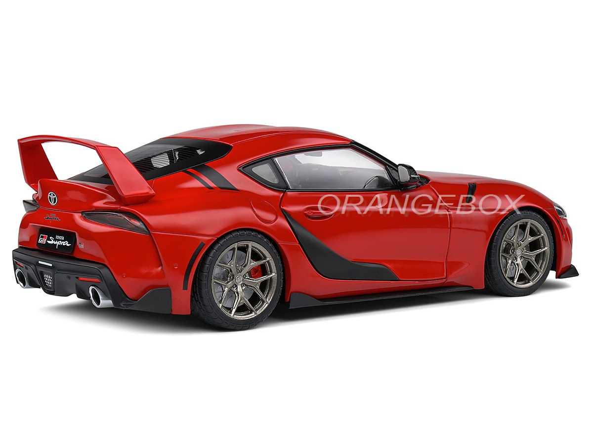 Toyota GR Supra Street Fighther 2023 1:18 Solido Vermelho - 20