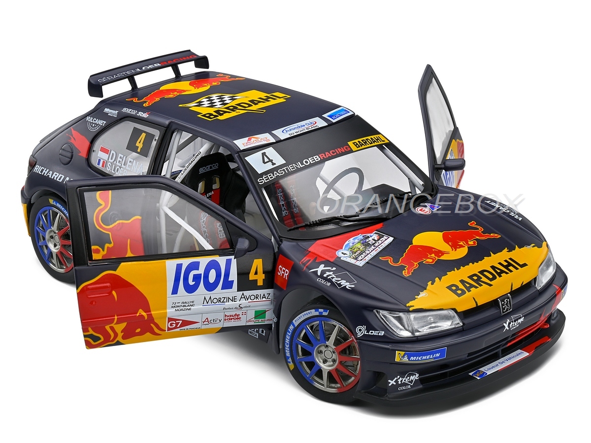 Peugeot 306 Maxi Rally Du Mont Blanc 1:18 Solido - 19 anos! Loja