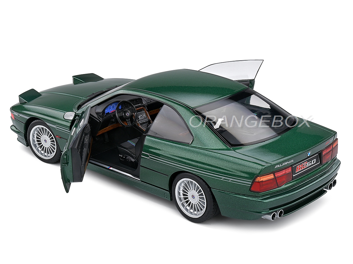 505-024 ソリド 1/18 アルピナ  ALPINA B12 BMW Alpina 1990 B12 5,0L 1:18 Solido Verde - 20 anos! Loja on-line