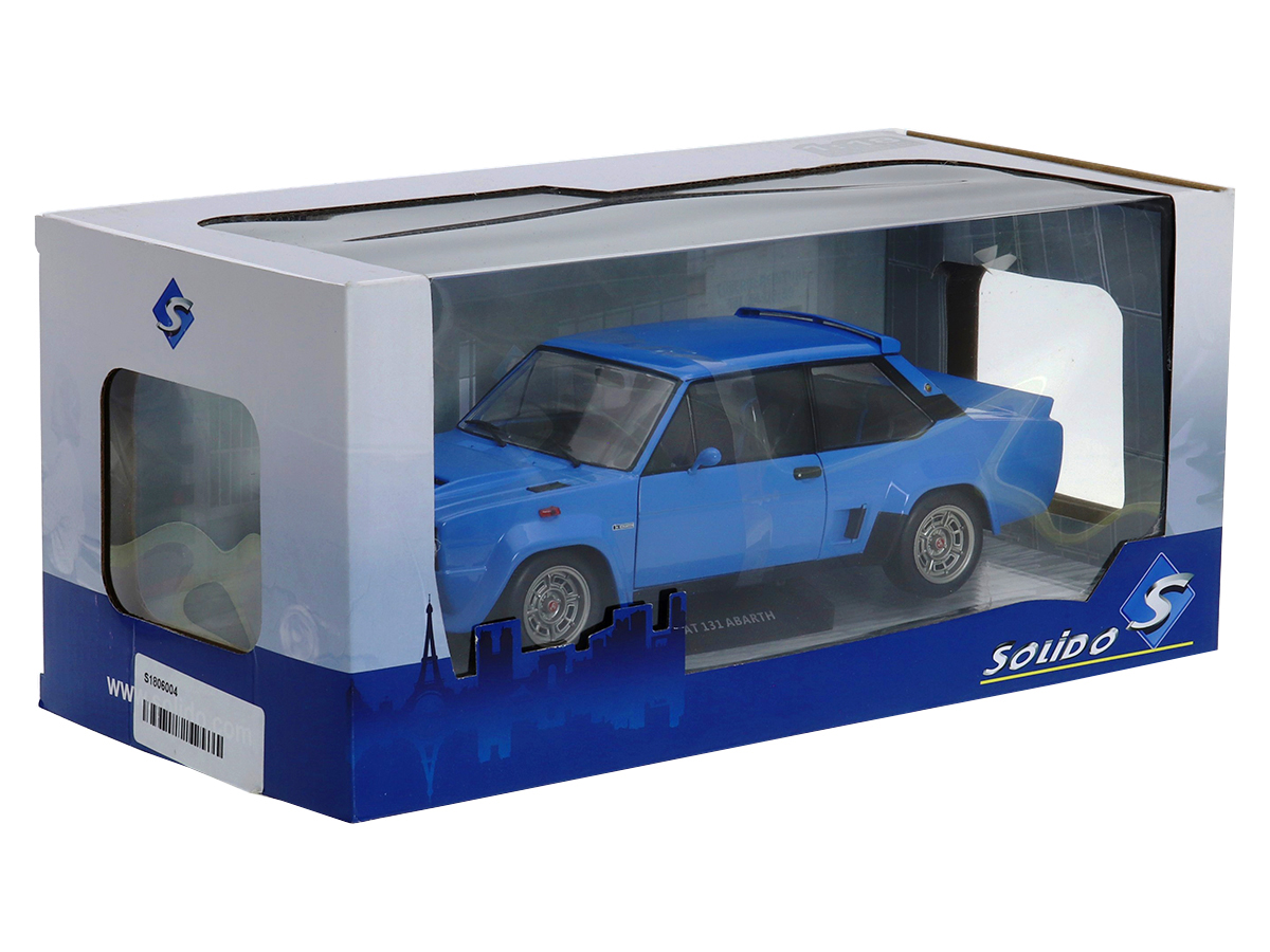 Fiat 131 Abarth 1980 1:18 Solido Azul - 19 anos! Loja on