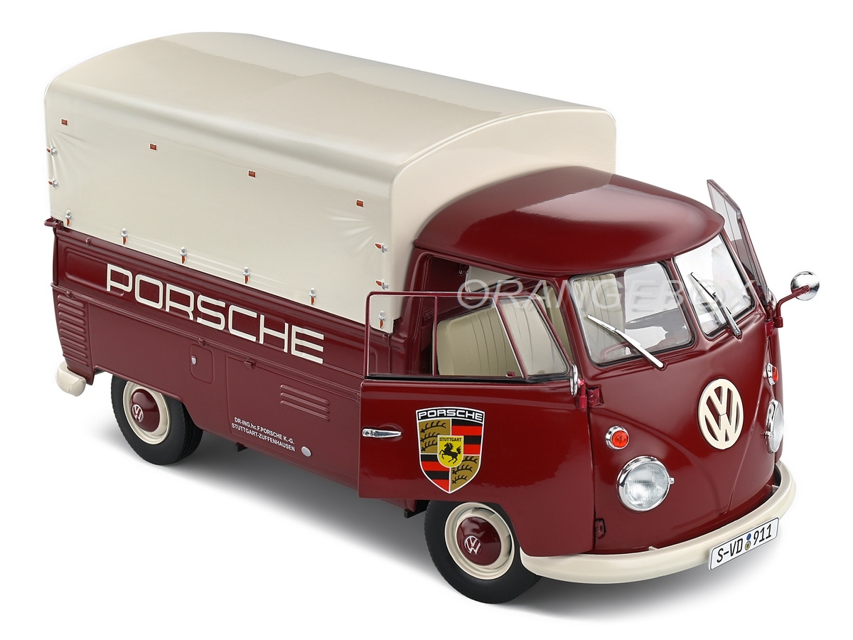Volkswagen Kombi T1 Pick-Up Porsche Service 1950 1:18 Solido - 20
