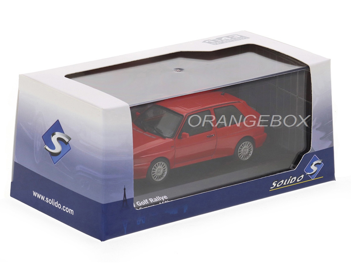 Volkswagen Golf Rally 1989 1:43 Solido Vermelho - 20 anos! Loja on