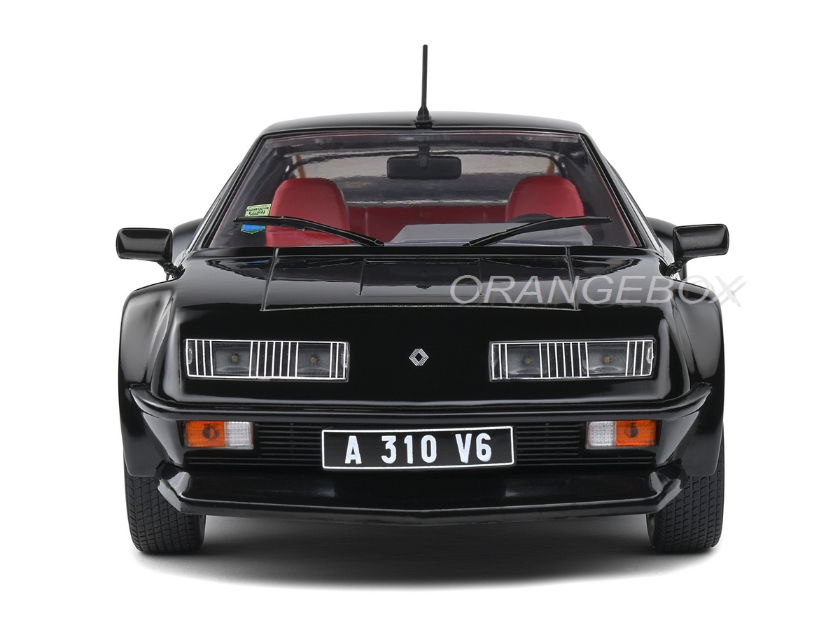 Alpine A310 Pack GT 1983 1:18 Solido Preto - 20 anos! Loja on-line