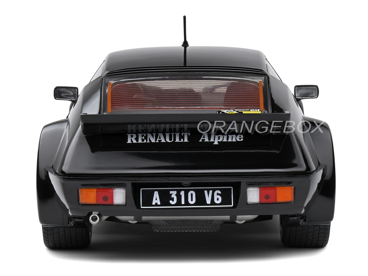 Alpine A310 Pack GT 1983 1:18 Solido Preto - 20 anos! Loja on-line