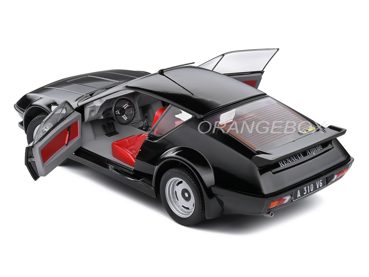 Alpine A310 Pack GT 1983 1:18 Solido Preto - 20 anos! Loja on-line
