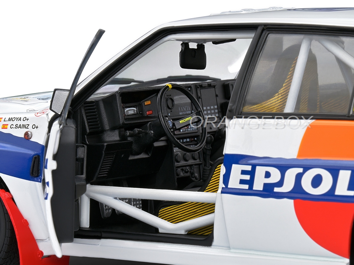 Lancia Delta Hf Integrale 1993 Acropolis Rally 1:18 Solido Branco