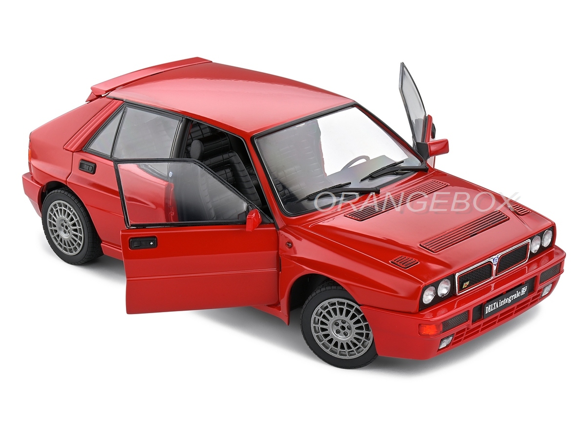 ミニカー 1/18 Ricko Lancia Delta Integrale Lancia Delta Hf Integrale 1991 1:18 Solido Vermelho - 20 anos