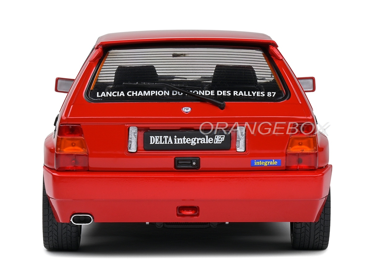 Lancia Delta Hf Integrale 1991 1:18 Solido Vermelho - 20 anos