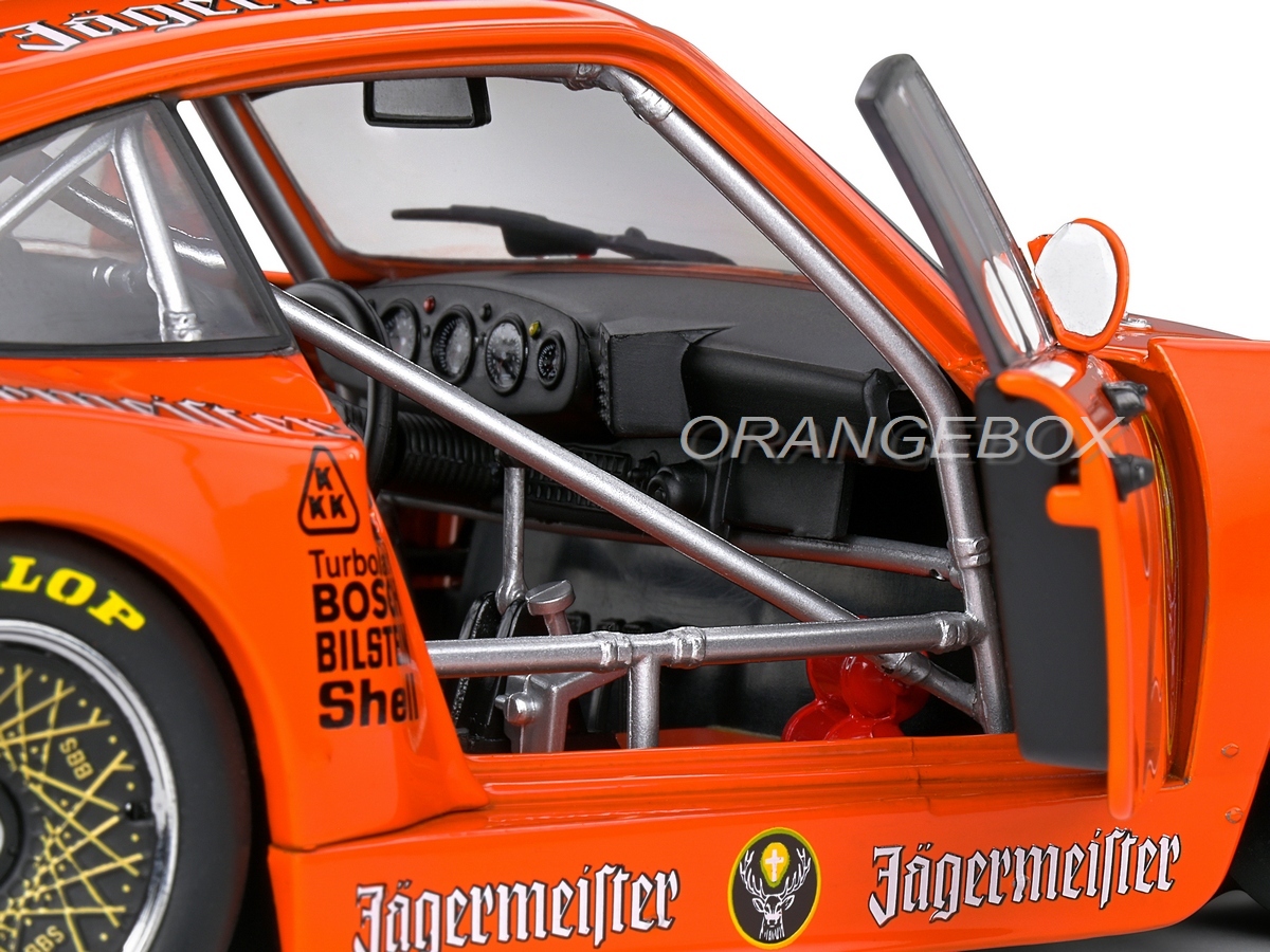 Porsche 935 K3 Jaegermeister DRM 1980 1:18 Solido - 20 anos! Loja