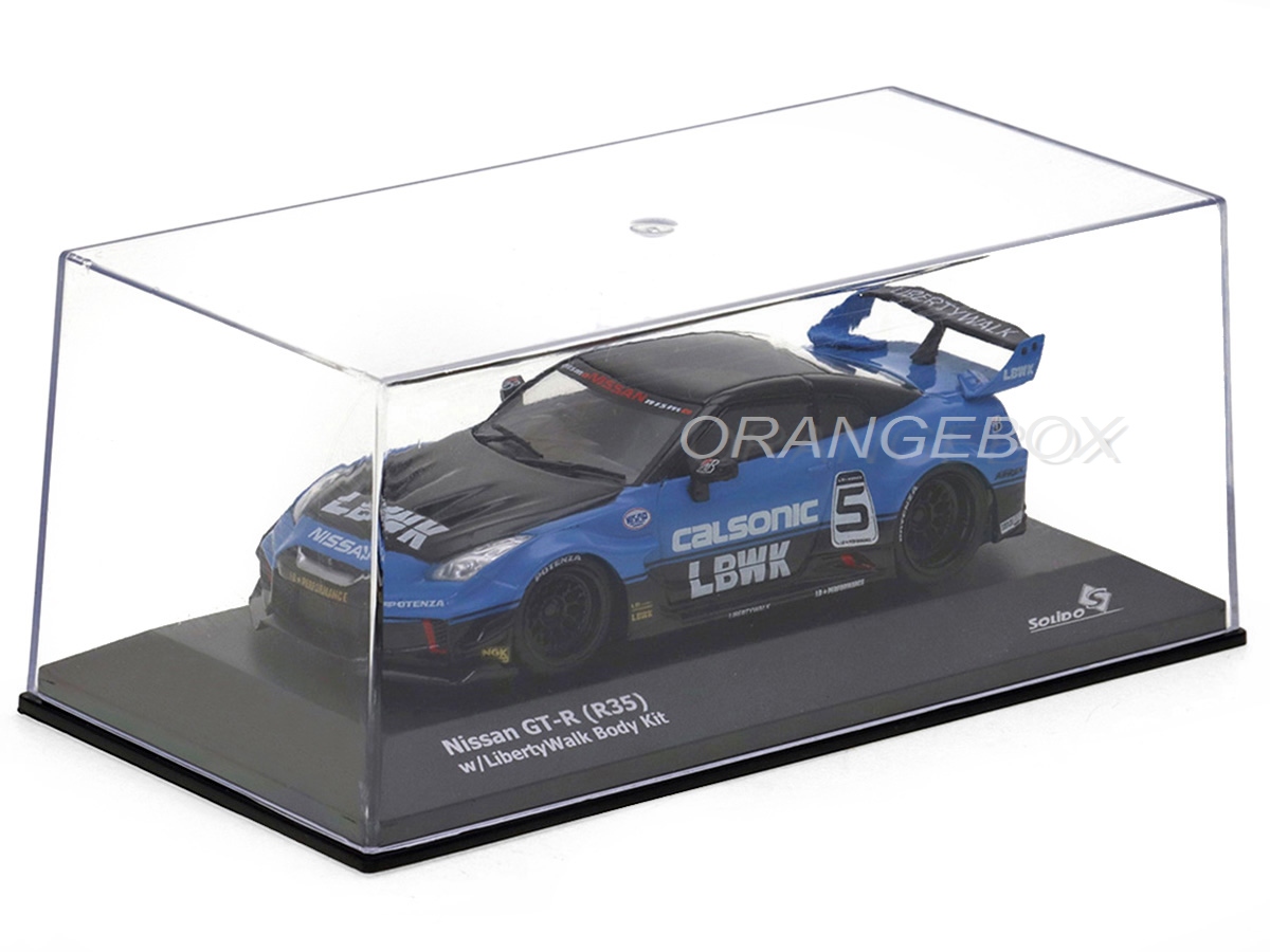 Nissan GT-R (R35) LB Silhouette Calsonic 1:43 Solido - 20 anos