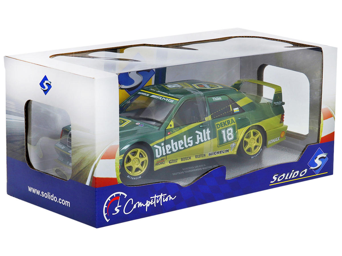 Mercedes Benz 190 (W201) Evo II DTM 1992 1:18 Solido - 19 anos