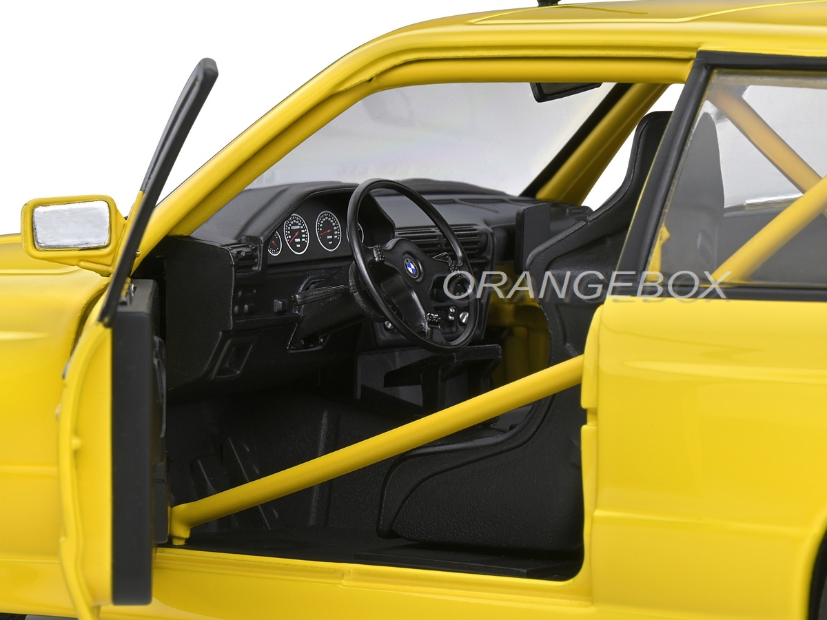  E30 STREETFIGHTER ミニカー 1/18 BMW E30 M3 1990 Street Fighter 1:18 Solido Amarelo - 20 anos! Loja