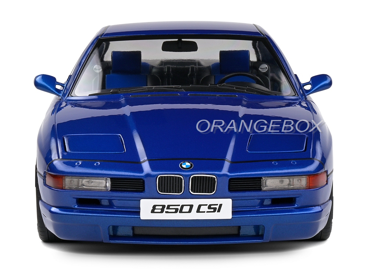 Solido 1/18 – BMW 850 (E31) Csi – 1990 – Jaune Métal – Neuf En Boîte