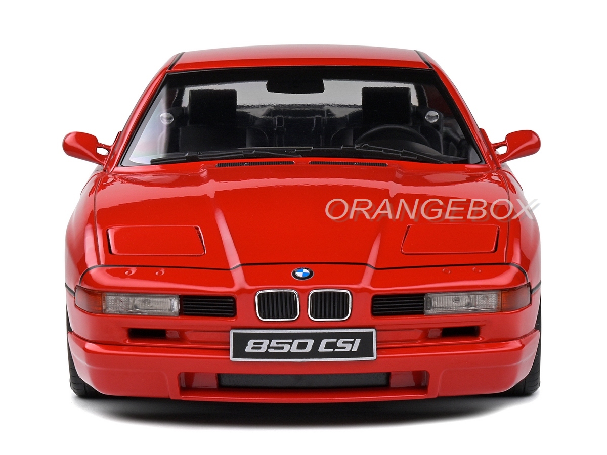 BMW 850 (E31) CSI 1990 1:18 Solido Vermelho - 19 anos! Loja on