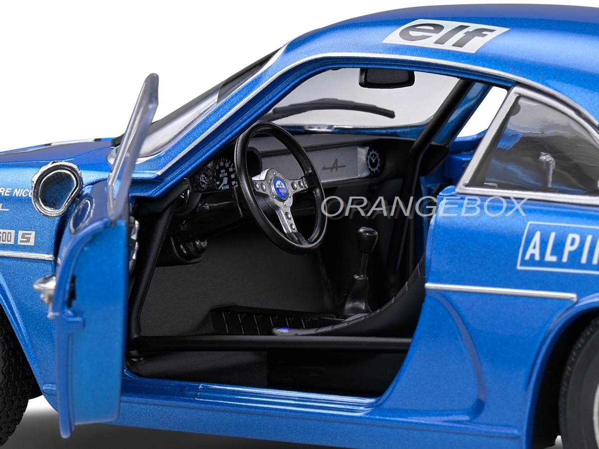 Solido Renault Alpine 1600S Berlinette 1/18 – N°88 J.P. Nicolas / J. Todt, Rallye, Neuve En Boîte