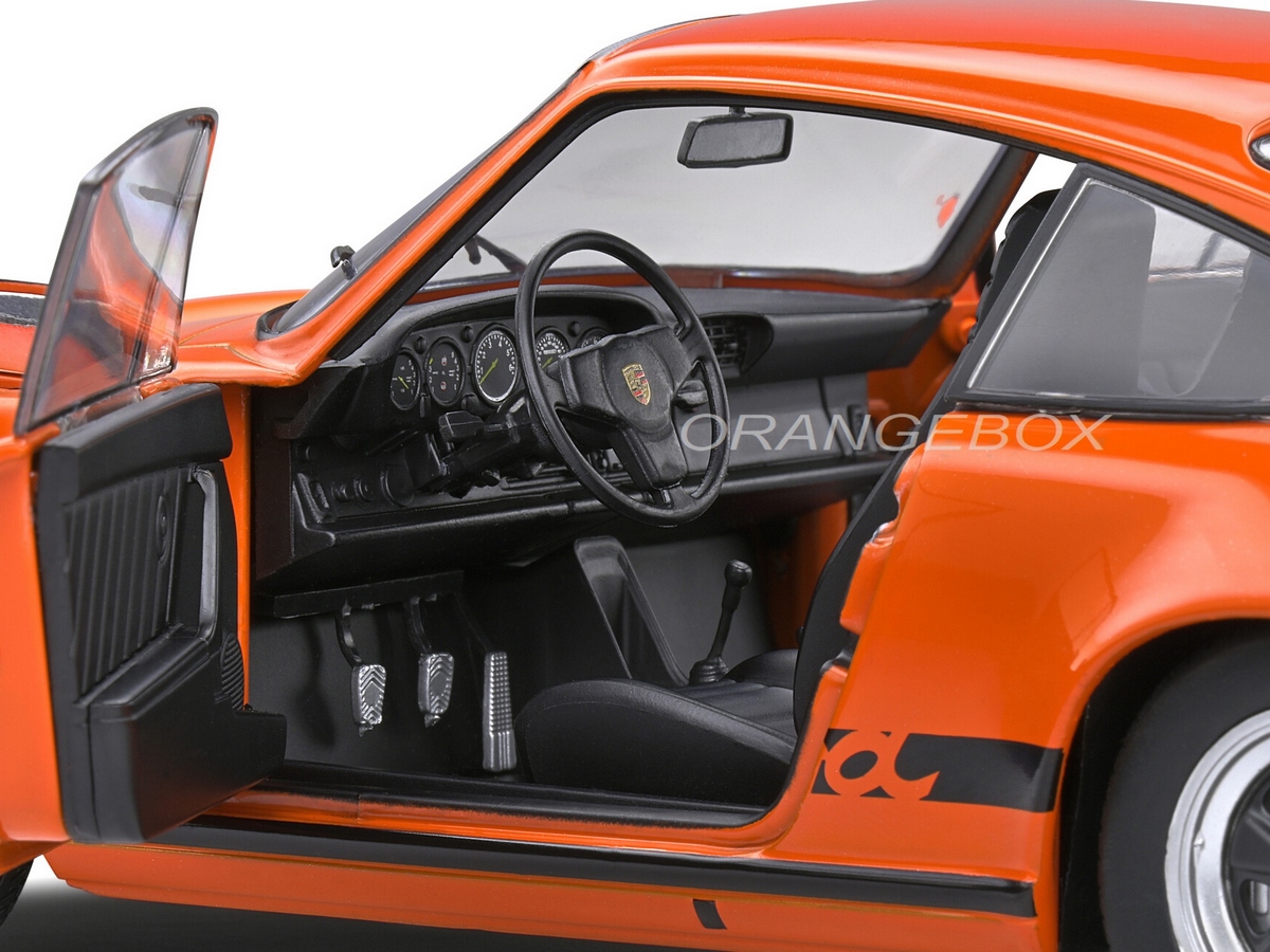 Porsche 911 (930) 3.0 Carrera 1977 1:18 Solido Laranja - 18