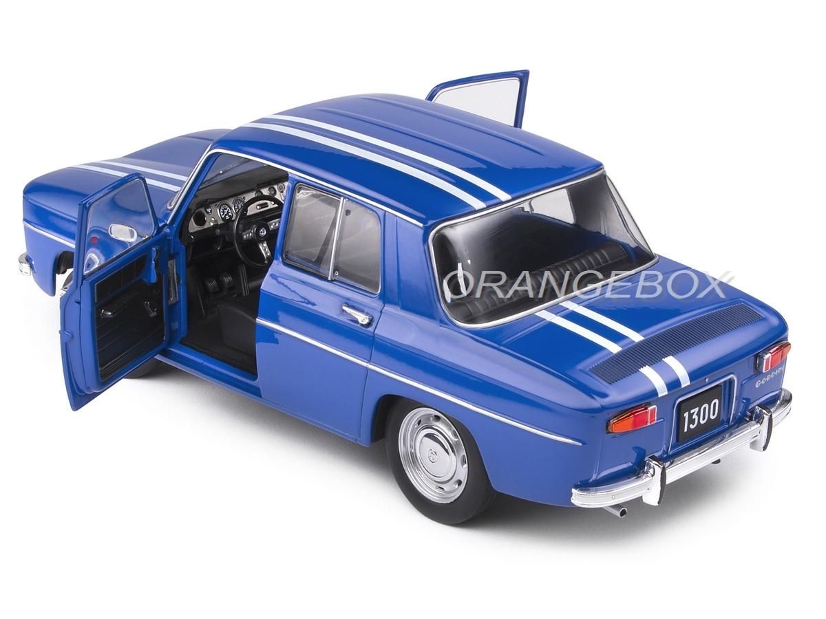 SOLIDO 1/18 ルノー 8 ゴルディニ 1300 1967 ブルー Renault 8 Gordini 1300 1967 1:18 Solido Azul - 19 anos! Loja