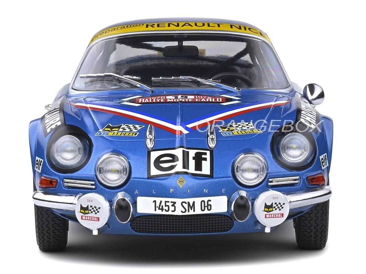 未開封 ALPINE A110 1600S RALLY MONTE CARLO Alpine A110 1600S Rallye Monte Carlo 1976 1:18 Solido - 20 anos