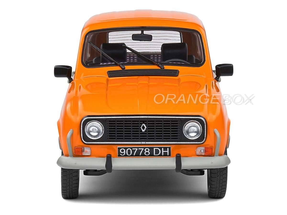 Renault 4L GTL DDE 1978 1:18 Solido Laranja - 20 anos! Loja on