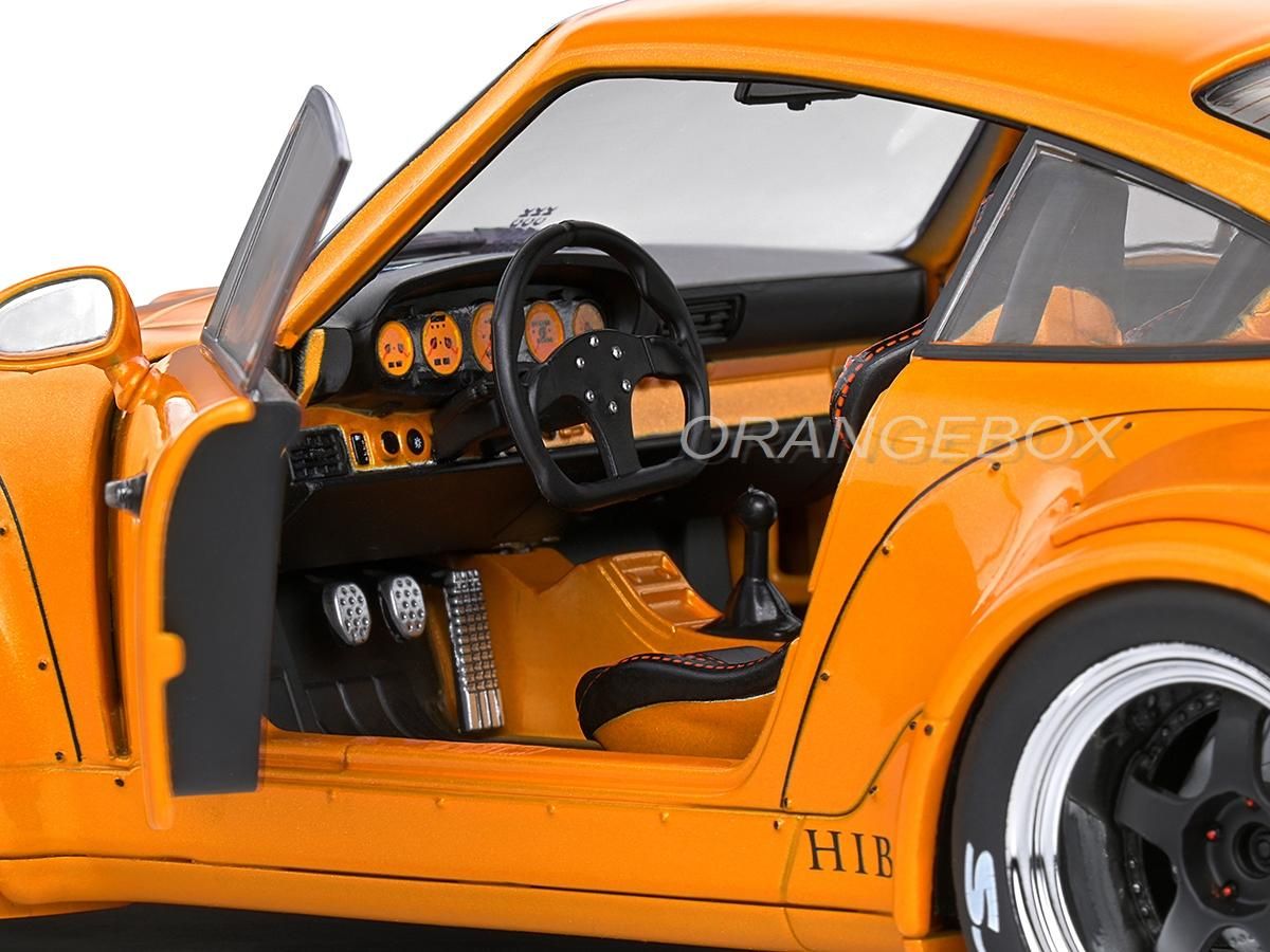 Porsche RWB 964 2011 1:18 Solido Laranja - 20 anos! Loja on-line