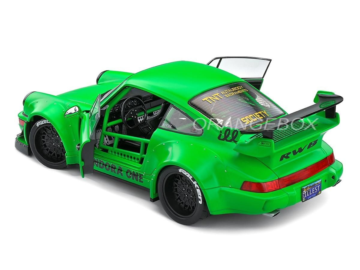Porsche RWB 964 2011 1:18 Solido Verde - 20 anos! Loja on-line de