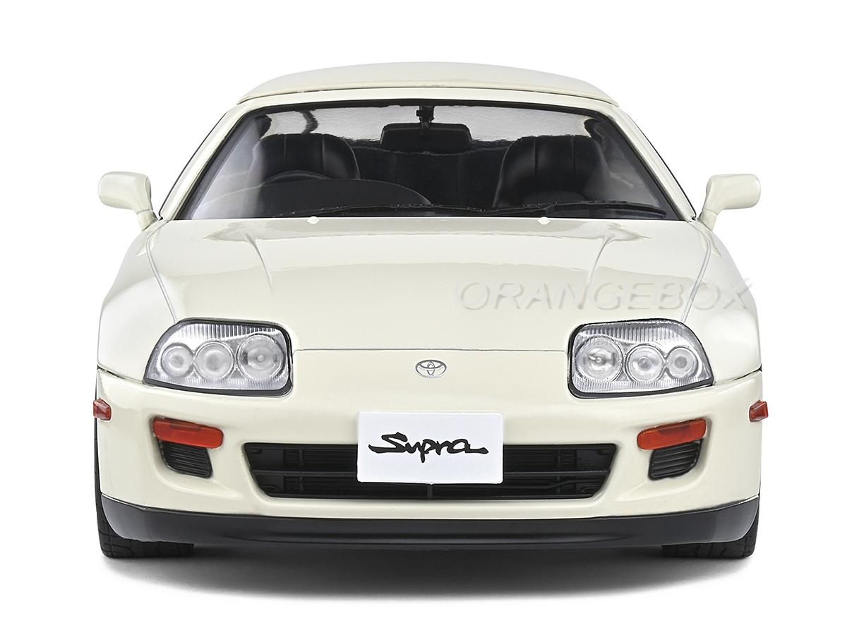 Toyota Supra Mk.4 (A80) Targa 1993 1:18 Solido Branco - 20 anos