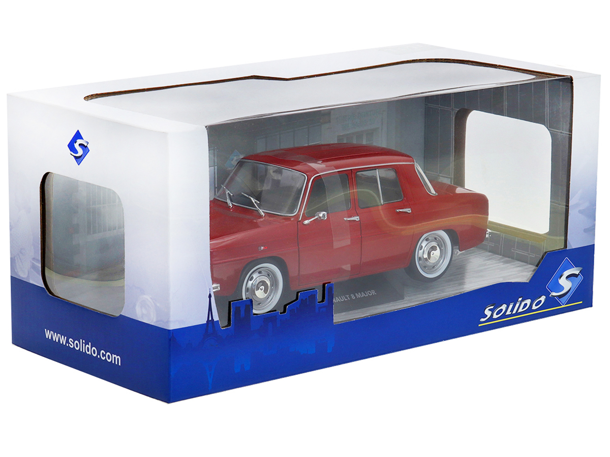 Renault 8 Major Rouge Etrusque 1:18 Solido - 20 anos! Loja on-line