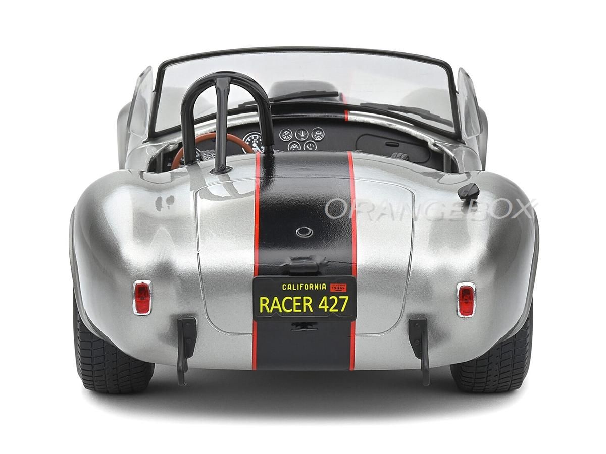 Shelby Cobra 427 MKII 1965 1:18 Solido Cinza - 19 anos! Loja on