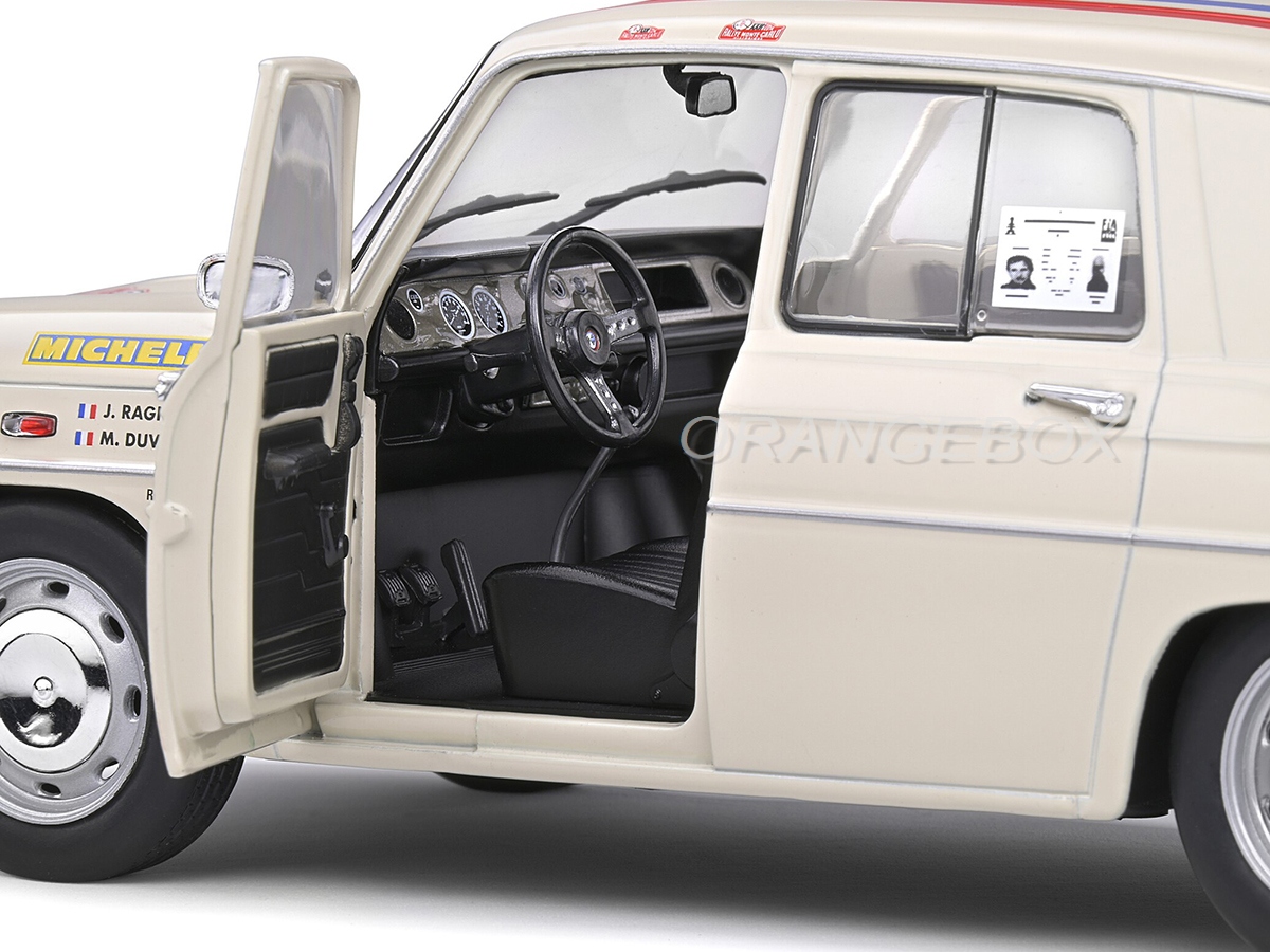Renault 8 Gordini 1300 Rally Monte Carlo Historique 2014 1:18