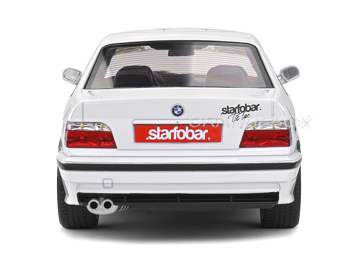 BMW E36 M3 Coupe 1994 Starfotictac 1:18 Solido Branco - 20 anos