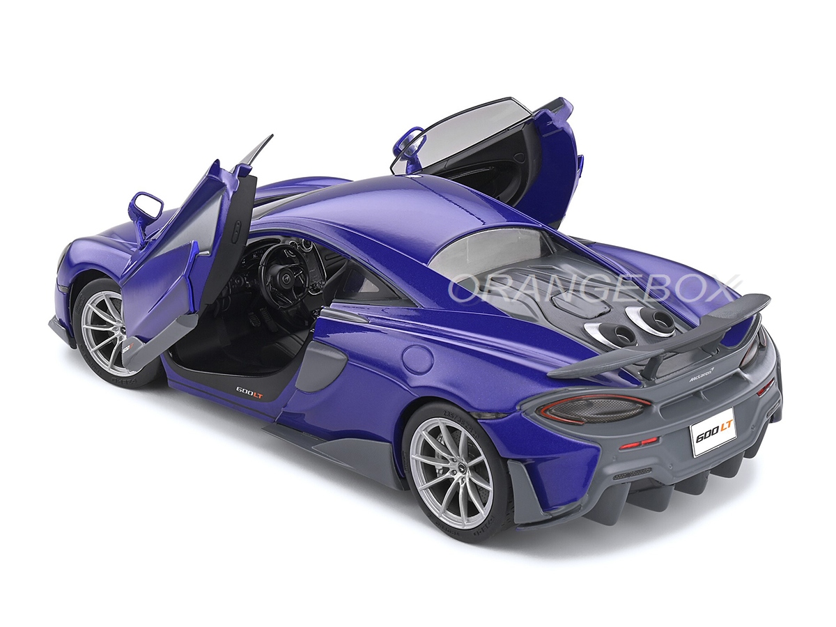 McLaren 600LT 2018 1:18 Solido Azul - 20 anos! Loja on-line de